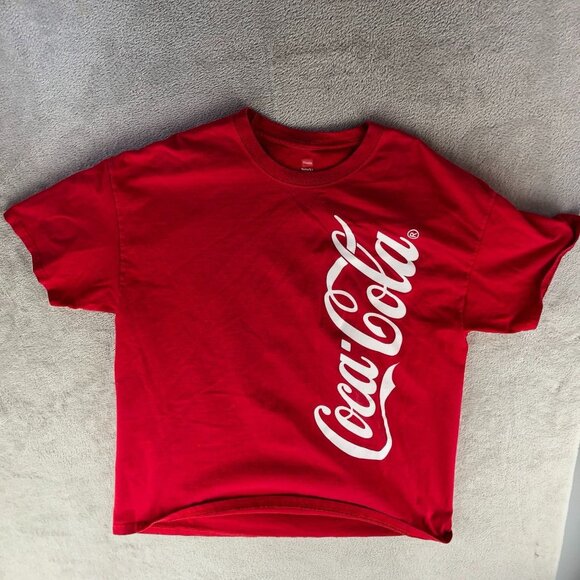 2 Coca-Cola FIFA World Cup Men's T-Shirt Medium Lot Of Two Red Logo Graphic Tee - Picture 7 of 14